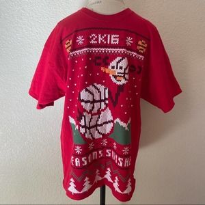 “Seasons swishes” 2k16 XL Christmas tee shirt